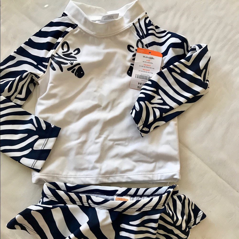 NWT Gymboree 2 piece girls swimsuit 18-24 month